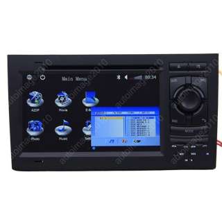   Audi A4 Car GPS Navigation Radio TV Bluetooth USB  IPOD DVD Player
