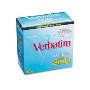  Verbatim® 3.5 Diskettes DISK,DS/HD,3.5,IBM,2MB 6703 