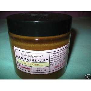Bath & Body Works Aromatherapy Jasmine Vanilla Serene Sugar Scrub 16 