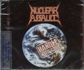 NUCLEAR ASSAULT, HANDLE WITH CARE + LIVE AT THE HAMMERSMITH ODEON 