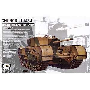    Churchill Mk III British Infantry Tank 1/35 AFV Club Toys & Games