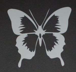 Butterfly 1 Vinyl Decal Sticker 3x3.3 Wall Decor  