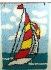 sailboat rug  