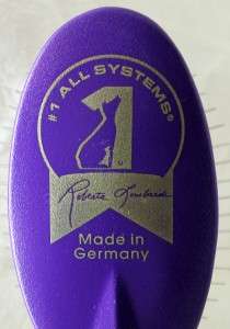ALL SYSTEMS Dog Ultimate Pin Brush 9 PURPLE YORKIE  