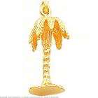 FindingKing 14K Gold 3D Palm Tree Charm