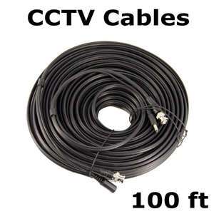 NEW 100 CCTV Cable Power Video All In 1 Siamese RG59U  