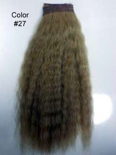 Beautiful 100 % Human Weaving Hair in Spanish Wavy