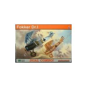  Fokker Dr I Fighter Dual Combo (Plastic Kit) 1 48 Eduard 