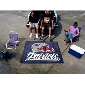 Exclusive By FANMATS NFL   New England Patriots Tailgater Rug  