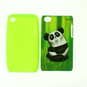  2 in 1 Panda Design Hybrid Snap on Hard Skin Cover Case 