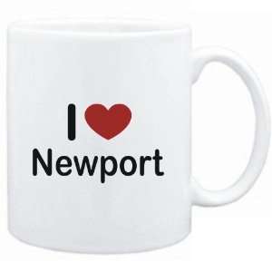 Mug White I LOVE Newport  Usa Cities