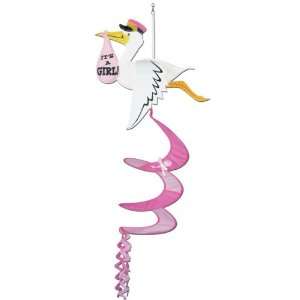  Stork Its A Girl Wind Spinner Case Pack 48 Everything 