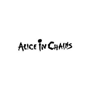  Alice In Chains Medium 14 wide BLACK vinyl window decal 