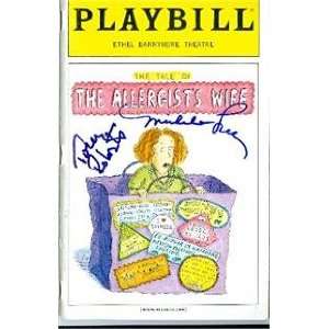 Michele Lee & Tony Roberts autographed Playbill Program The Tale of 
