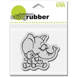  Elephant Baby   Cling Rubber Stamp Arts, Crafts & Sewing