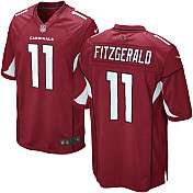 Mens Nike Arizona Cardinals Larry Fitzgerald Game Team Color Jersey 