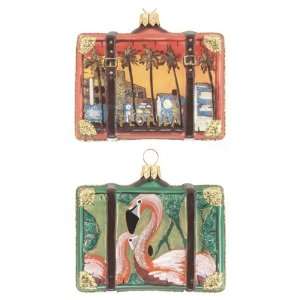  Personalized Florida Suitcase Christmas Ornament