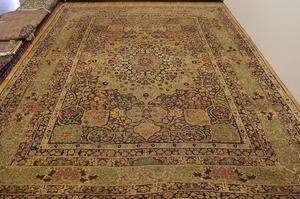   Palace Sized 13x19 Ravar Kerman Persian Oriental Area Rug Wool Carpet