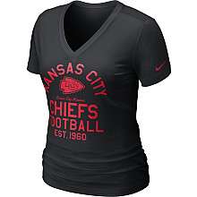 Womens Chiefs Shirts   Kansas City Chiefs Nike Tops & T Shirts for 