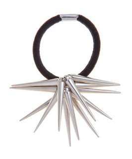 Silver (Silver) Silver Spiked Hair Band  255202592  New Look