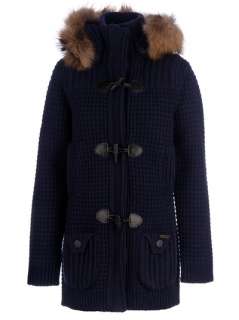 Bark Knitted Duffel Coat   L’Eclaireur   farfetch 