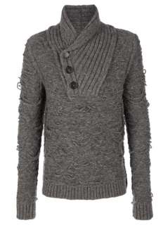 Isabel Benenato Shawl Collar Sweater   Penelope   farfetch 