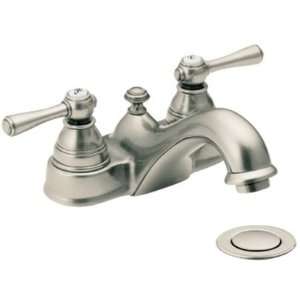  Moen 6101AN Kingsley 2 Handle Bathroom Faucet with Drain 