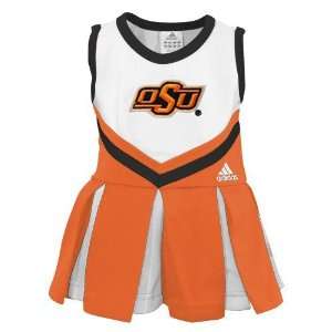  Adidas Oklahoma State Cowboys Orange 2 Piece Youth Cheerleader 