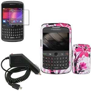  iFase Brand Blackberry 9360/9370/Apollo Combo Pink Splash 