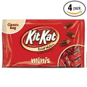 Kit Kat Minis, Crisp Wafers in Milk Chocolate, 11 Ounce Bags (Pack of 