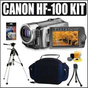  Canon VIXIA HF100 Flash Memory HD High Definition Camcorder 
