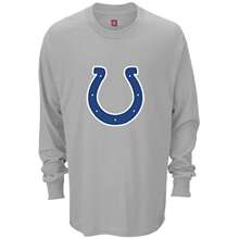Indianapolis Colts Mens Big & Tall Custom Long Sleeve T Shirt 