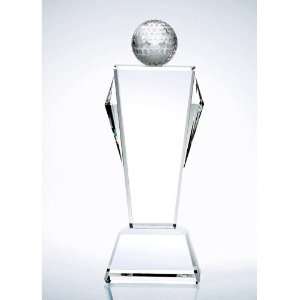  Optical Crystal Golf Conqueror Trophy