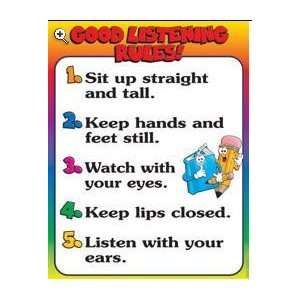  Chart Good Listening Rules Toys & Games