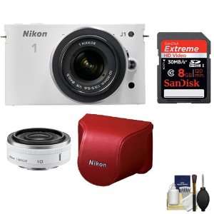   with 8GB Card + Red Leather Case + Cleaning Kit NIKON