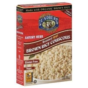 Lundberg Farms Organic Herb Brown Rice Couscous ( 12x6.8 OZ)  