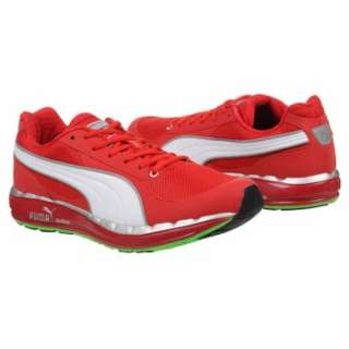Athletics Puma Mens FAAS 500 Red/Silver/Green Shoes 