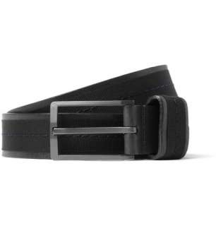   Accessories  Belts  Leather belts  Leather and Grosgrain Belt