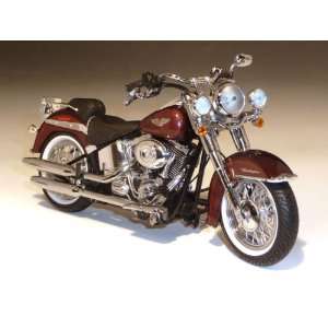  2011 Harley Davidson FLSTN Softail Deluxe 1/12 Dark Candy 