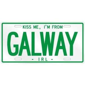   AM FROM GALWAY  IRELAND LICENSE PLATE SIGN CITY