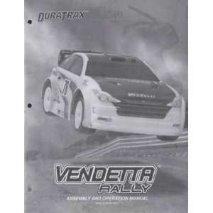  Instruction Manual Vendetta Rally Toys & Games