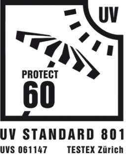   2011 mit UV Schutz nach dem höchsten Standard (UV Standard 801