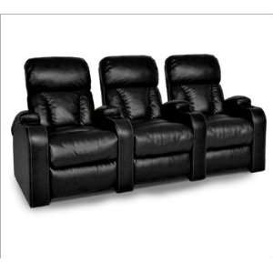  Albany 8630 Manual Recline Bonded Leather Theater Seats 