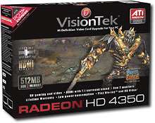   ATI RADEON HD 4350 512MB DDR2 PCI Express 900270 784090025388  