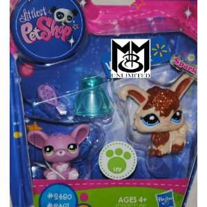   Pet Shop Exclusive Figure 2Pack Angora Bunny Rat Toys & Games