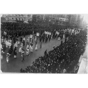  Suffrage Parade,October 23,1915,New York City,N.Y.C.,Women 