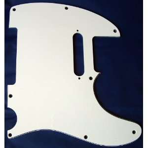  US WHITE 3 PLY PICKGUARD FITS AMERICAN TELECASTER 