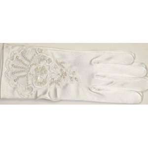   Inch White Ecru Color Spandex Opera Wedding Prom Gloves Toys & Games