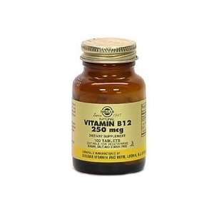 Solgar   Vitamin B12, 100 mcg, 100 tablets