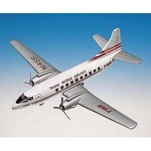    Transworld Airlines M 404 1/72 Scale Aircraft Replica Toys & Games